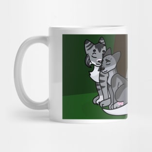 Twitcheyes and Cinderpelt Mug